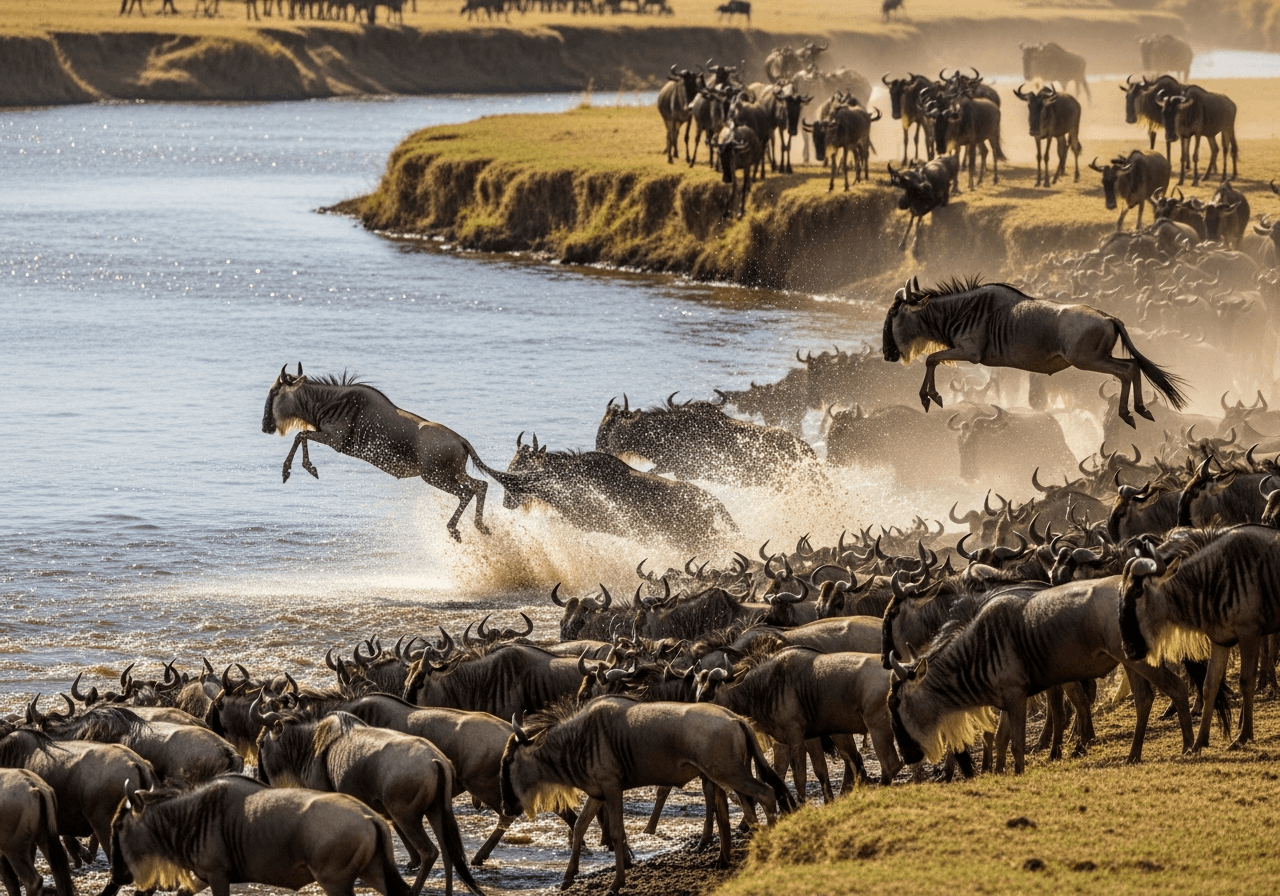 7 Days lakes and plains safari: Amboseli, Naivasha, Nakuru & Mara