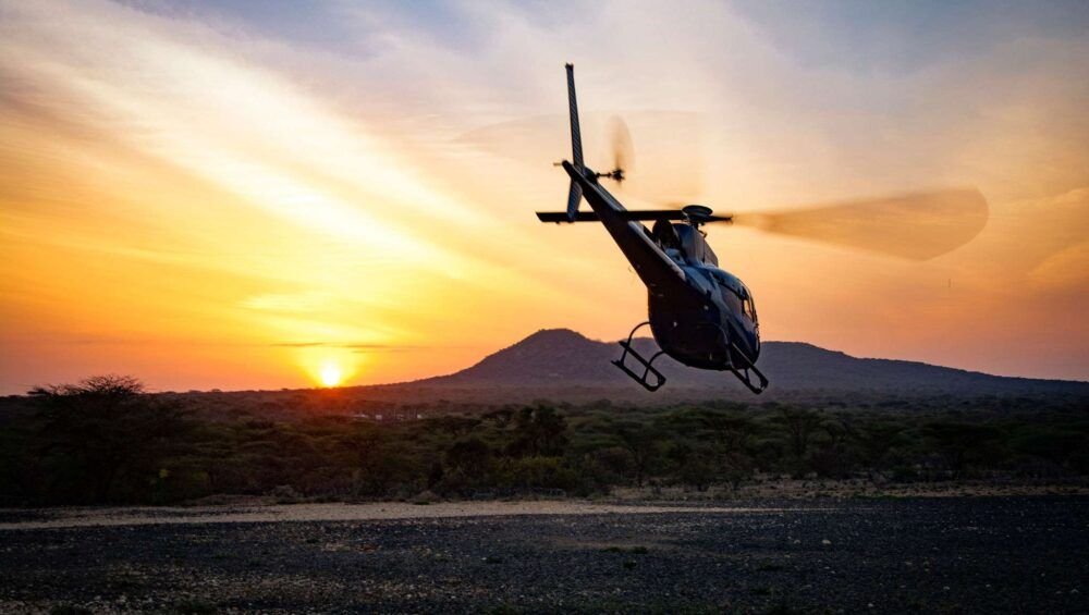 Dawn Flight in Kenya, Samburu National Park