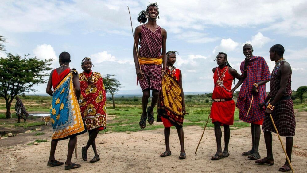 Maasai warriors