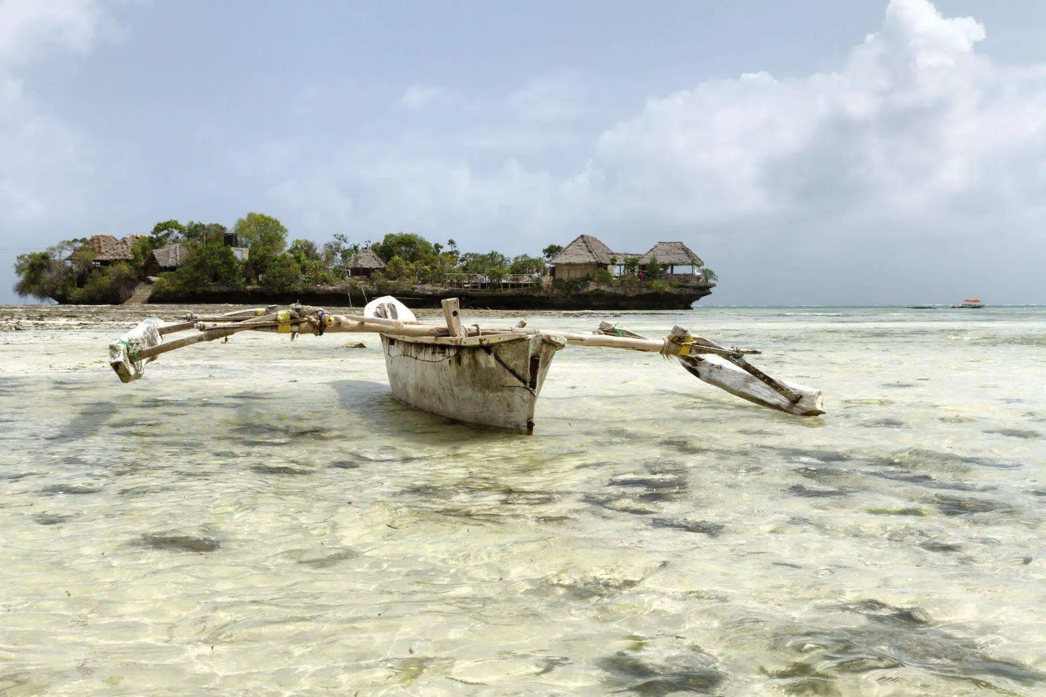 Fishing boat in Zanzibar