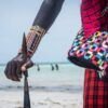 Travelling Kenya, Masai clothing and accessories details from Diani Beach Kendwa, Zanzibar Tanzania