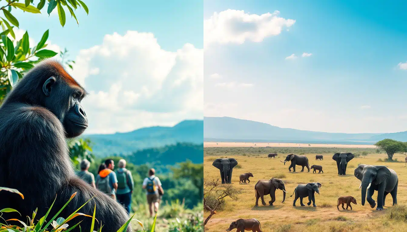 Gorilla Trekking in Uganda vs Safari in Kenya